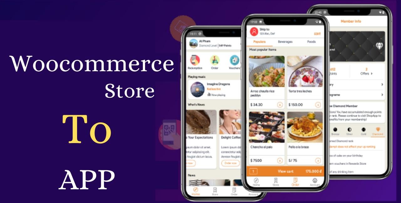 I will create an android app for your woocommerce sto...