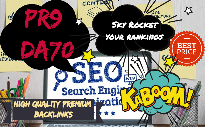 create 10 x DA 70+, PR9 links + 1000 x forums & ...