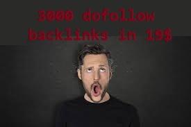 Create 3000 high Authority Do-follow Backlinks for Go...