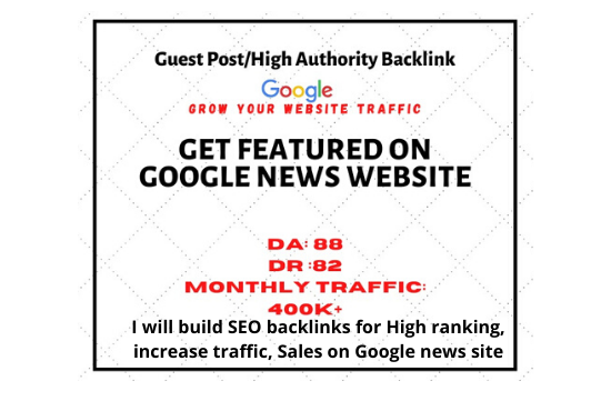 i will build SEO backlinks for High ranking increase ...
