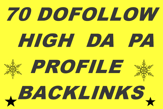 70+ PR10 high authority Dofollow Backlinks on DA100 s...