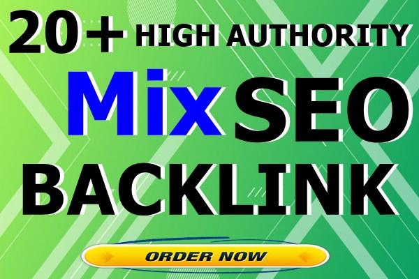 20+ High Authority Mix All in One PR9 SEO Backlinks w...