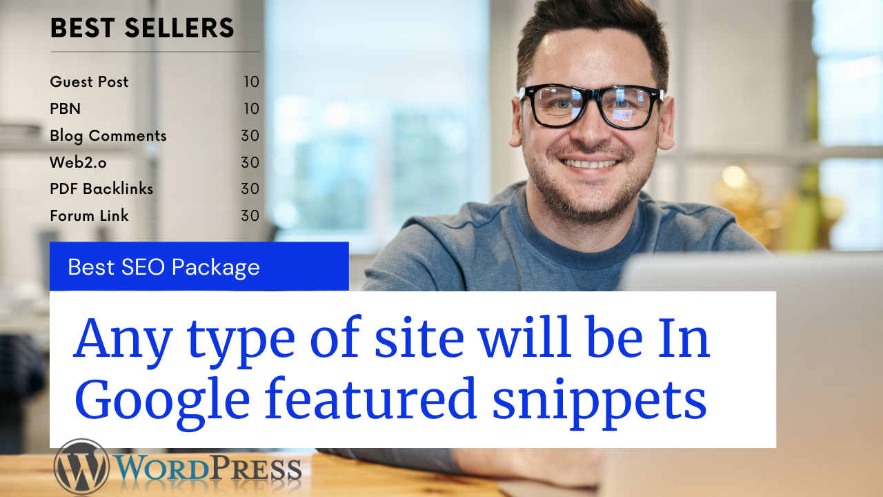 Any type of site will be IN Google featured snippets ...