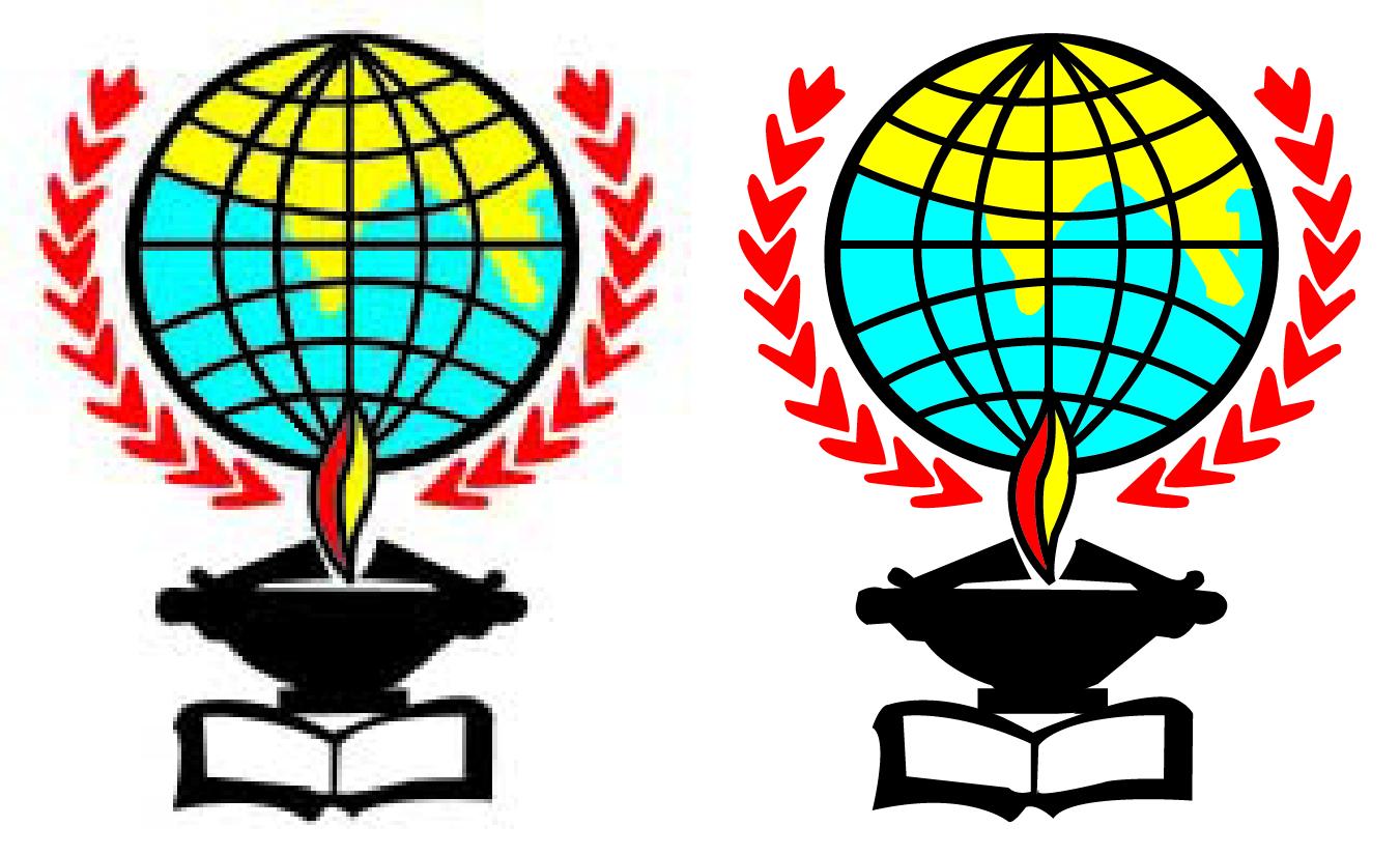 I will do vector tracing Or redraw manually