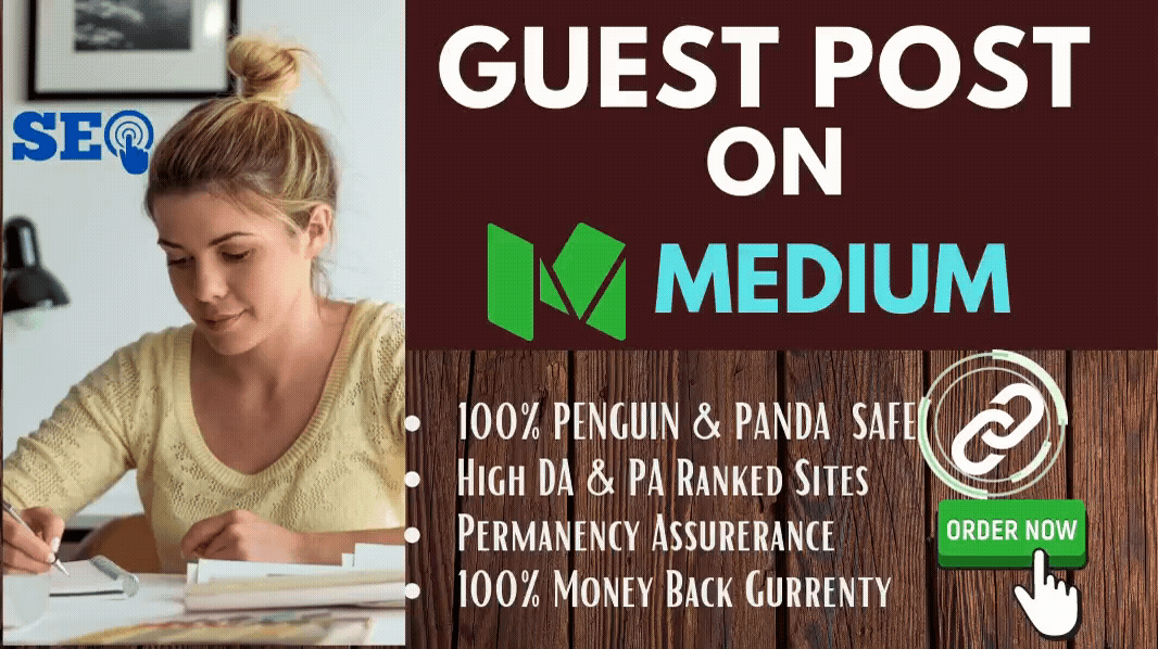 I will write and publish High DA Guest Post on MEDIUM...