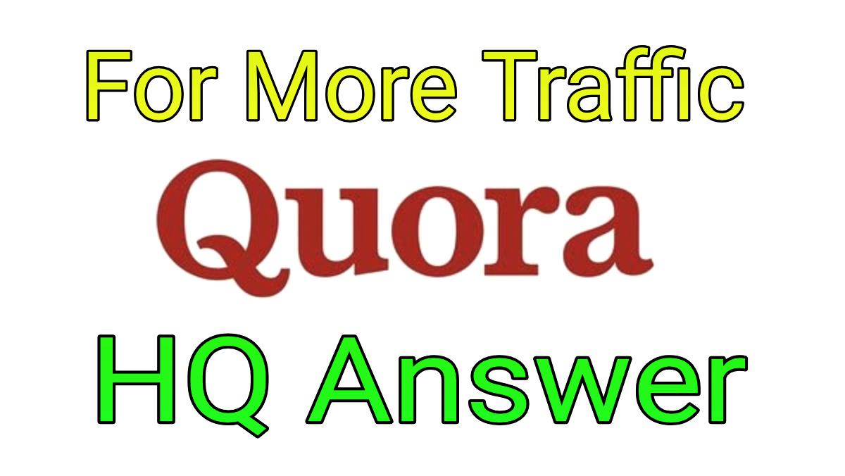 Boost your domain by unique 50 Quora answers from tar...