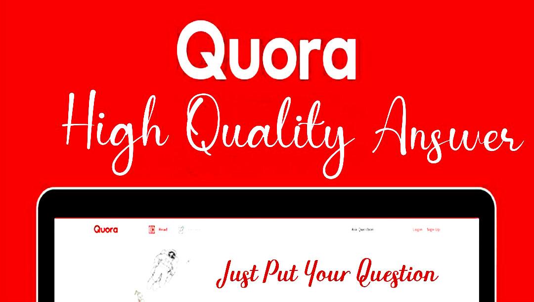 30 quora answers with your link for increasing high t...