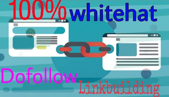 Get 10+ white hat linkbuilding to boost your website.