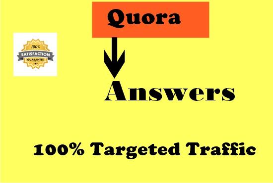 Create your website with 10 High Quality Quora answer...