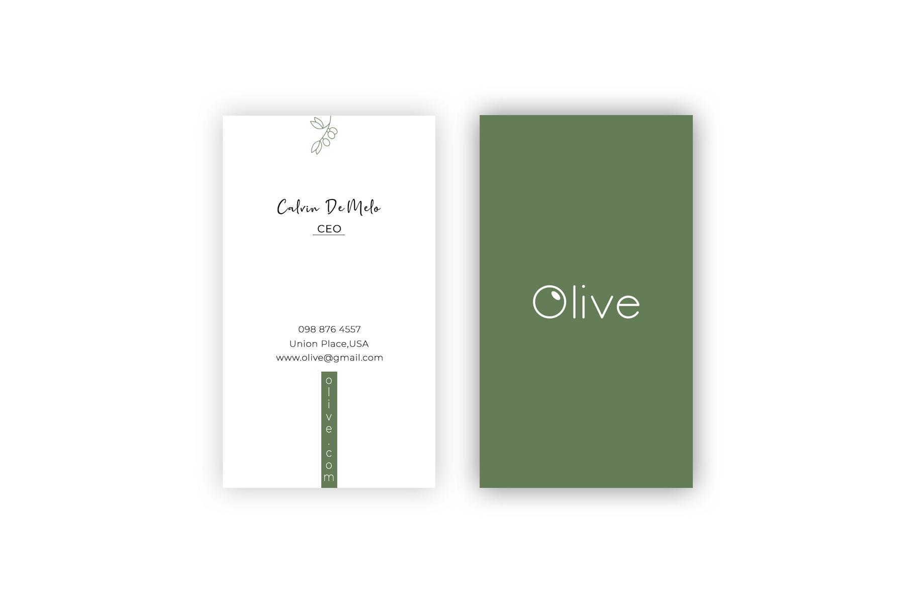 Design Minimalist Business Cards