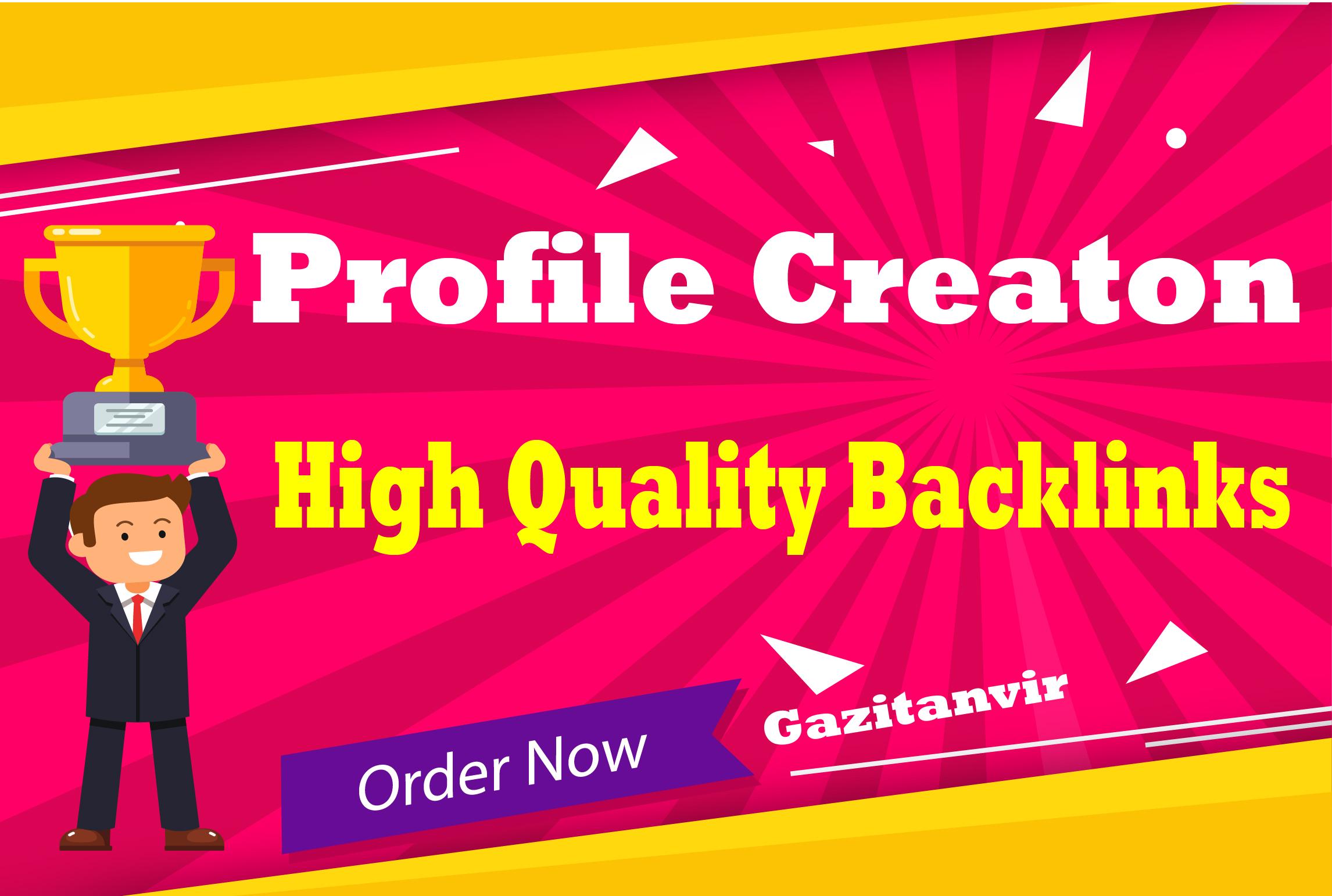 I will manually 30 profile creation and add live back...