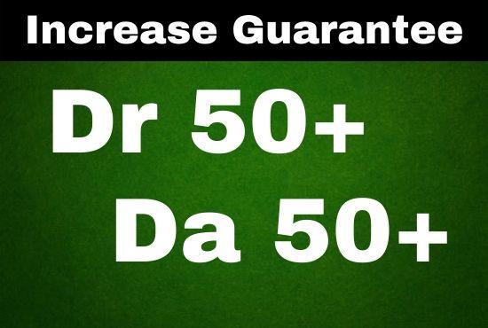 I will increase domain rating DR ahrefs domain author...