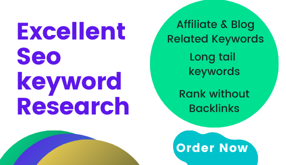 I will do Excellent Seo Keyword Research for your sit...
