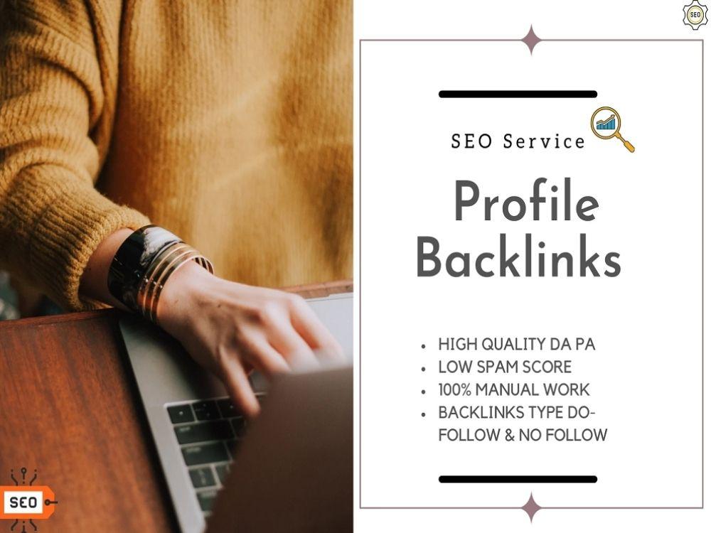 Manually create 150+ High Quality Profile Backlinks w...
