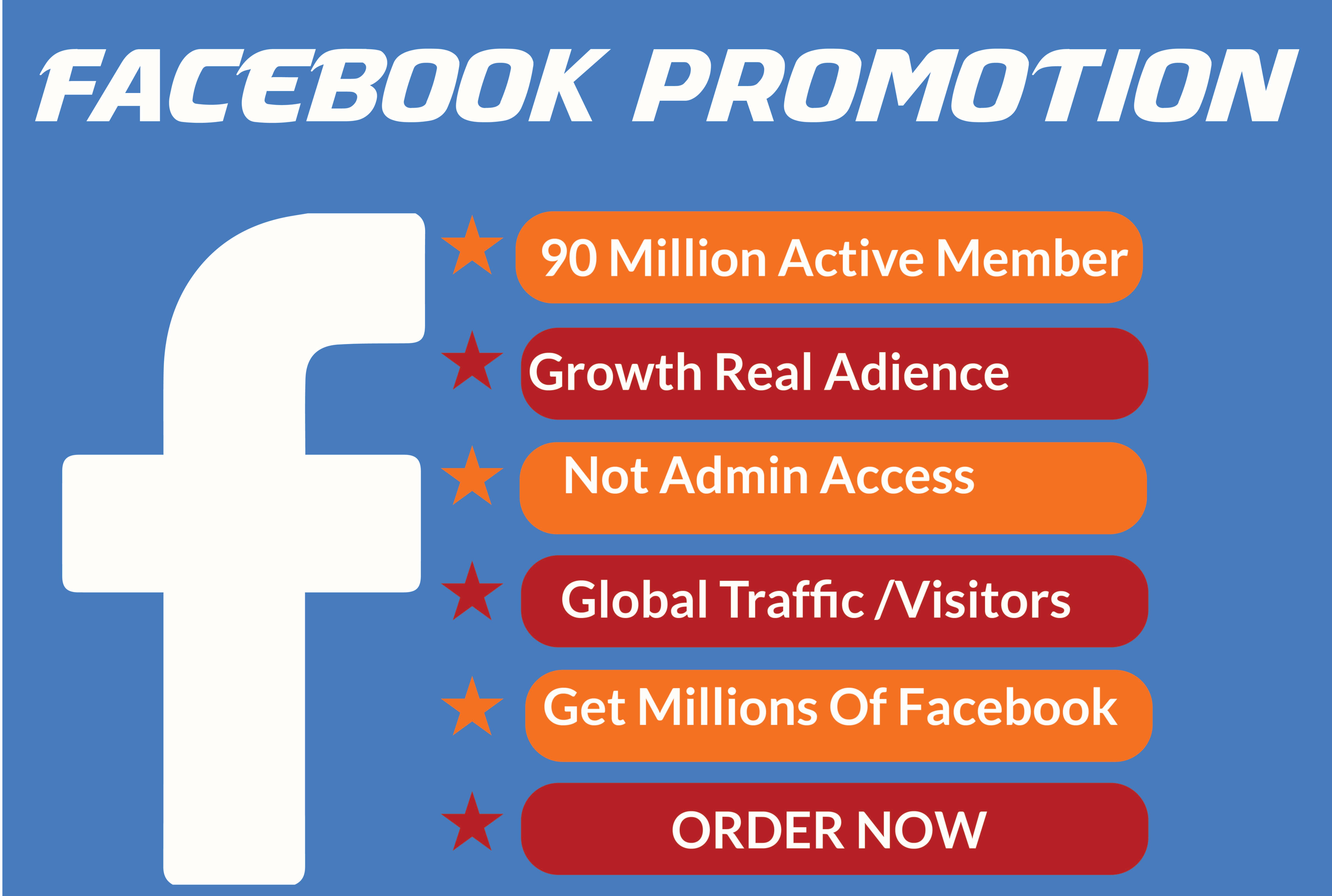 I will do promotion for any USA company in social med...