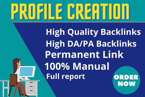 I will Create 30 High Quality Profile Creation SEO Ba...