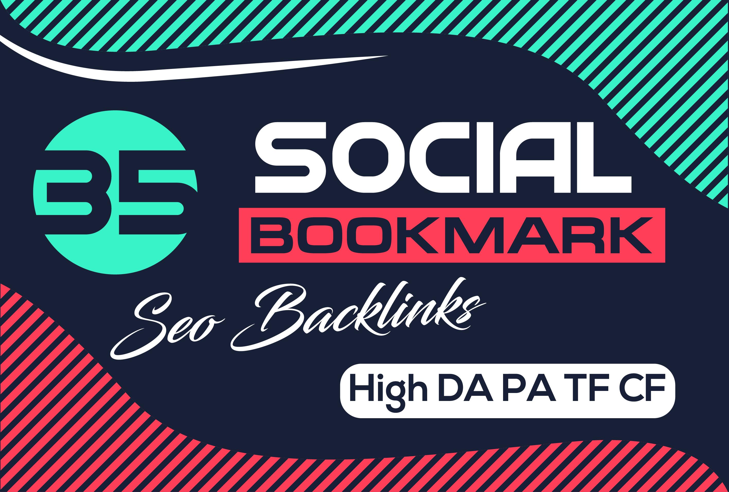 i will submit top 35 social bookmarks on high DA PA T...