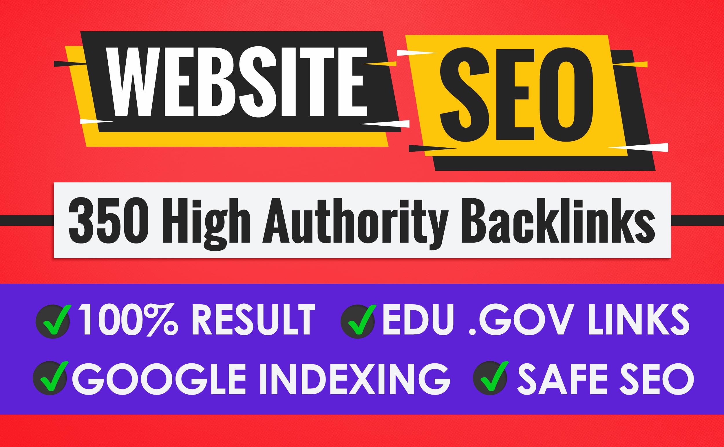 CREATE 350+web2.0 Backlink in your website hompage wi...