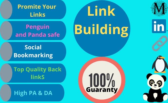 I will do 35+ High Authority Social profile creation ...