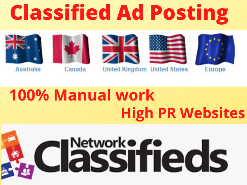 I will post your Classified ads site to get more cust...