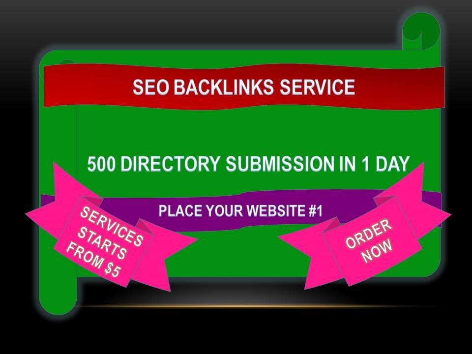 I Will Submit Your Website In 500 Directories And Boo...