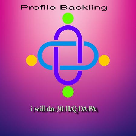 I will create 30 H/Q DA and PA Edu/Gov profile backli...