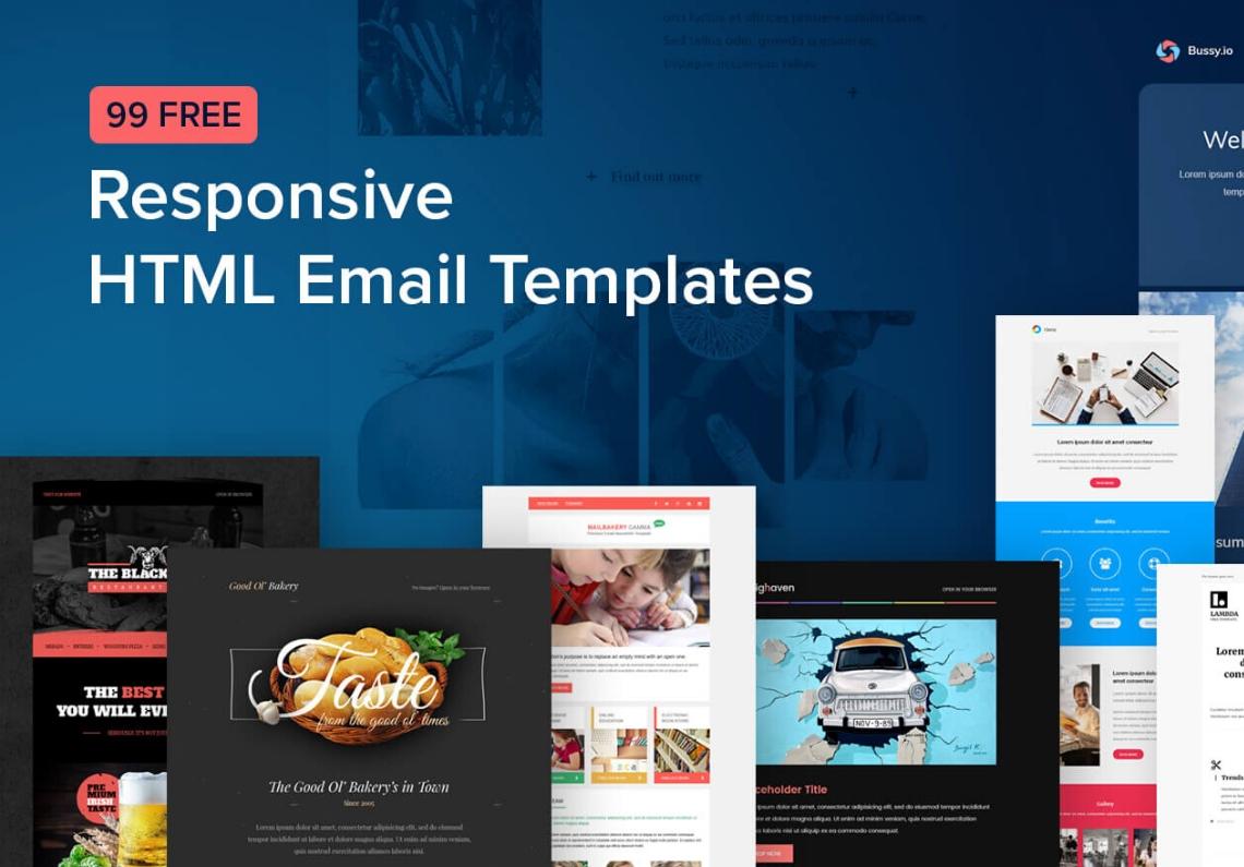 I will design editable HTML or mailchimp newsletter t...