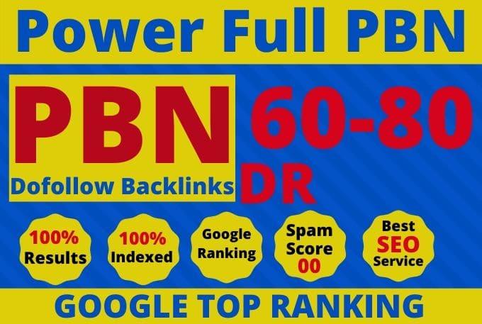 I will provide high quality DR 60 to 80 manual seo do...