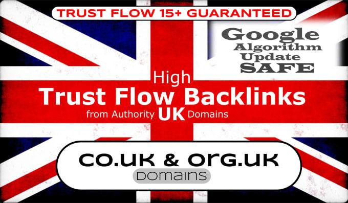 I will build 20 high trust flow authority UK seo serv...