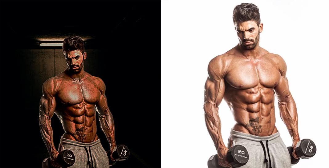 Removing Background and Add New Background in 10 phot...