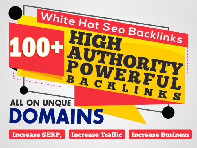 boost your ranking with 100 unique domain backlinks w...