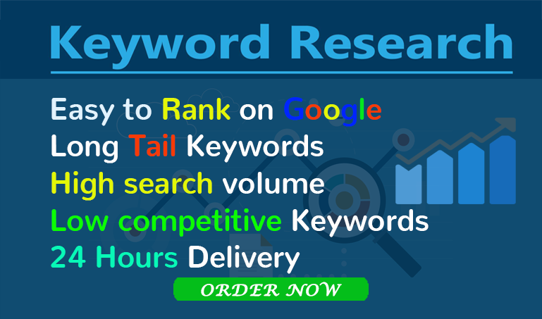 I will do depth SEO keyword research for your targete...