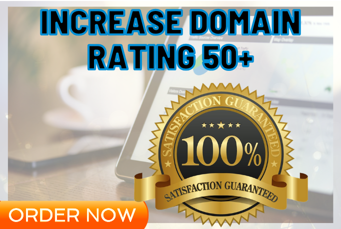I will Increase your website Domain Rating DR 50+ in ...