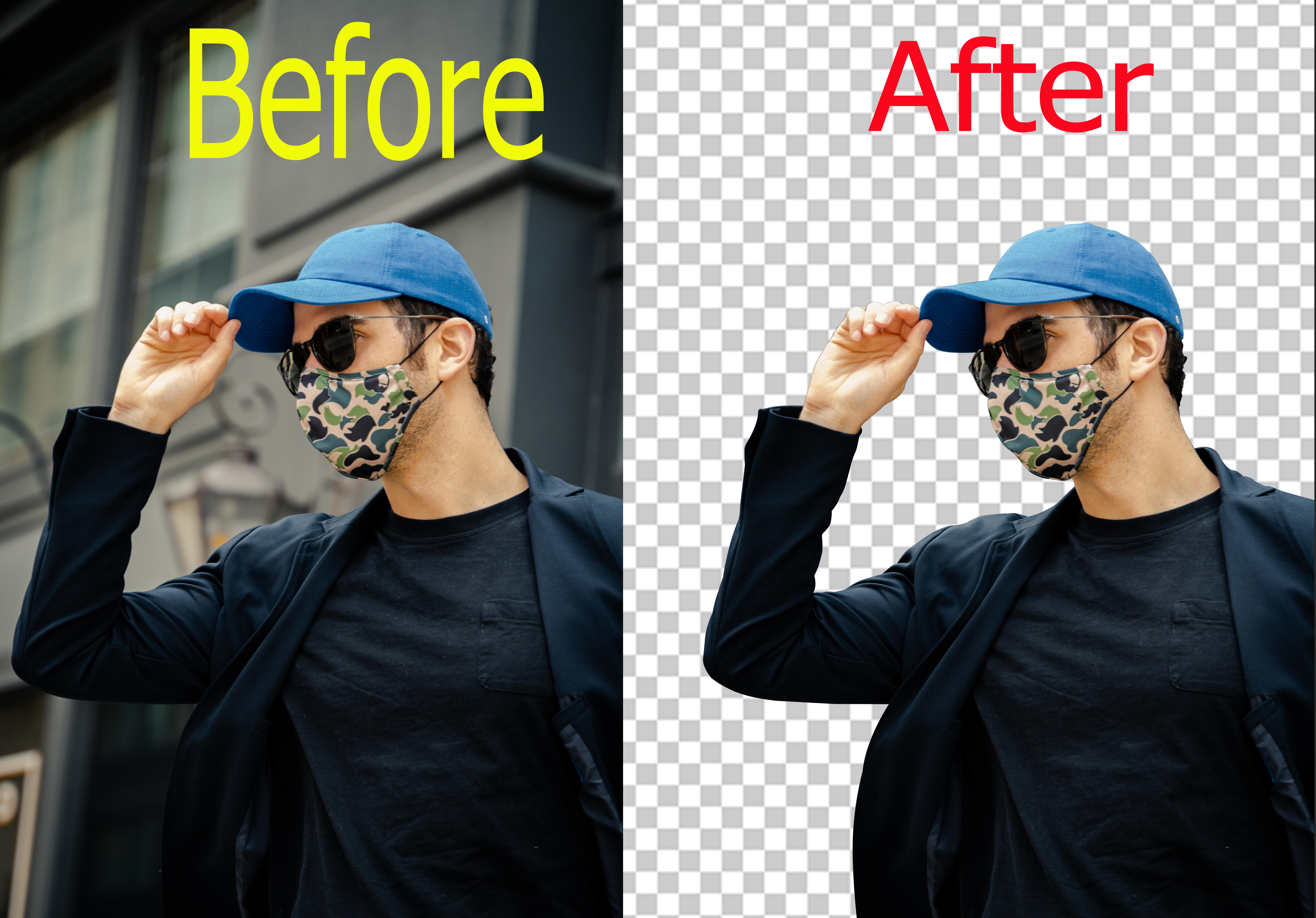 I will professionally background remove, enhance pro...