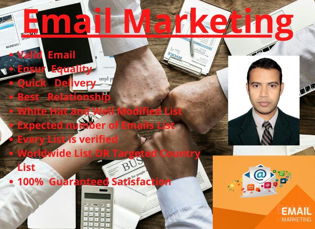 I Will do Create 5000 Email List manually For Email M...