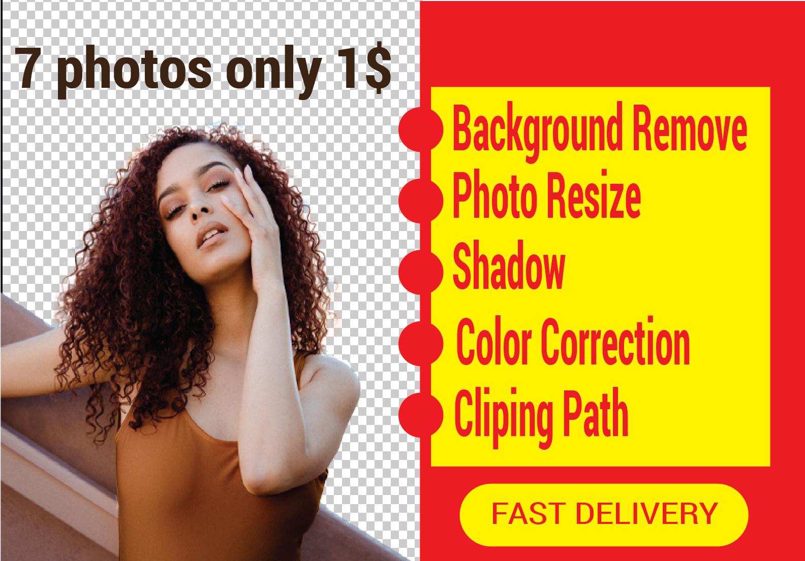 I will do background remove and photoshop editing