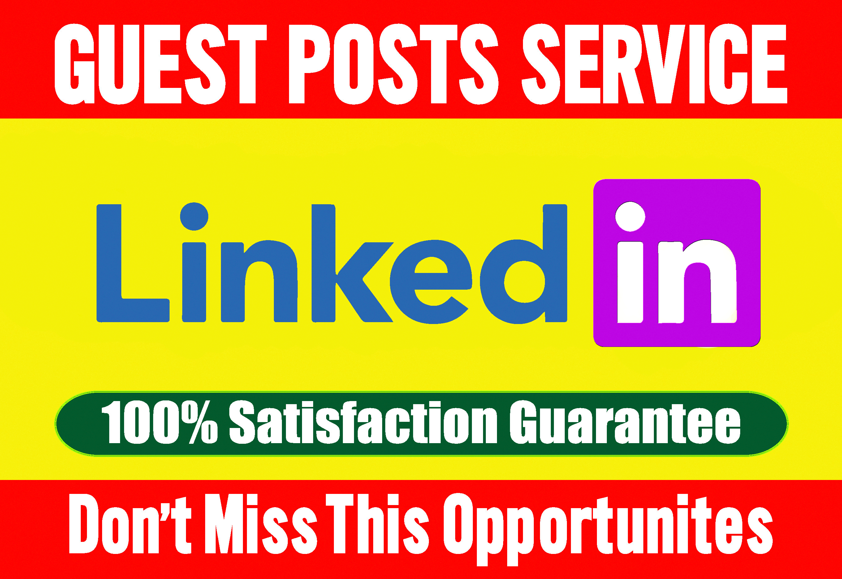Write and Publish a Guest post on Linkedin