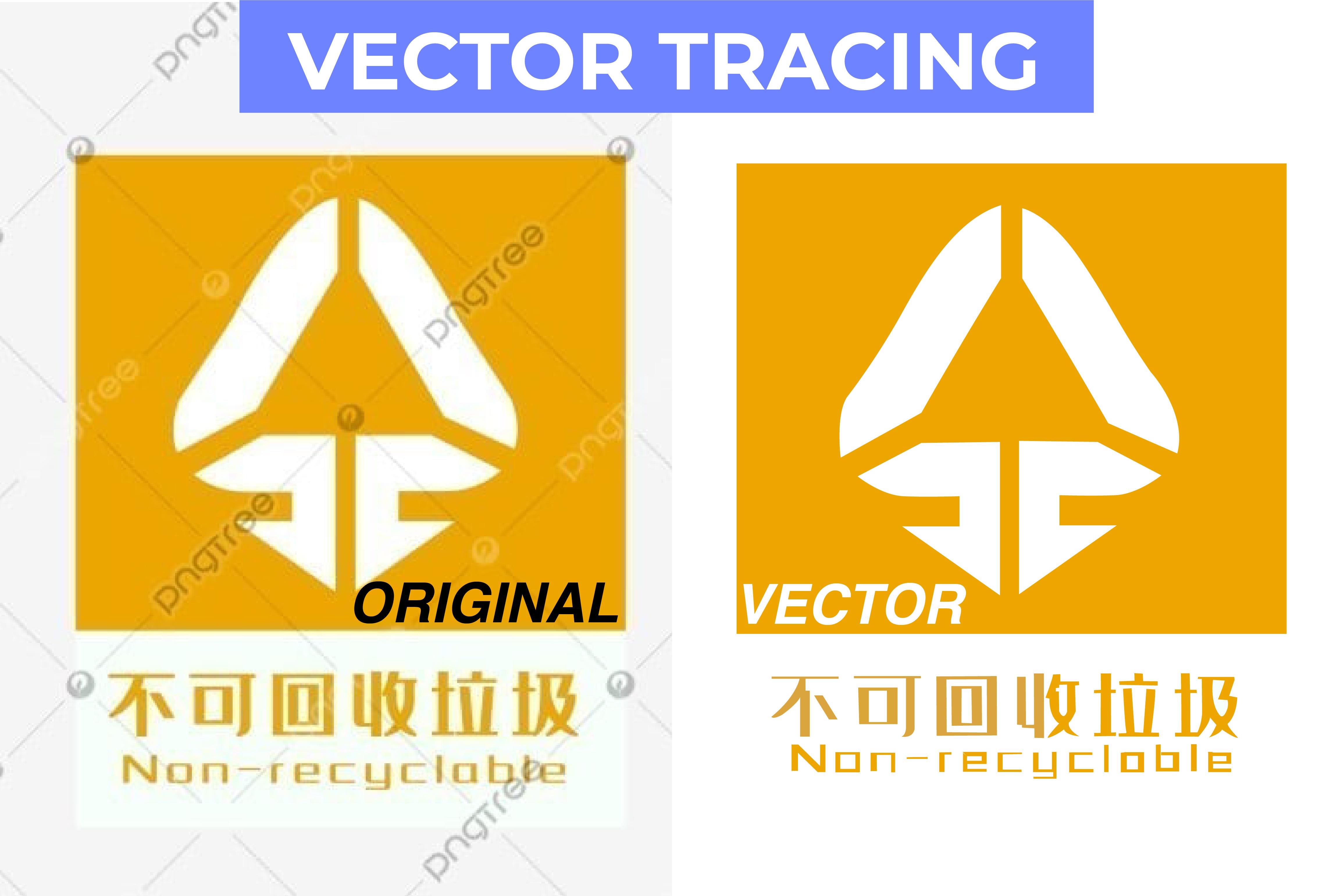 I will vector tracing, icon tracing, vectorise, co...