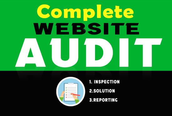 I will do website audit to uncover SEO problems in yo...