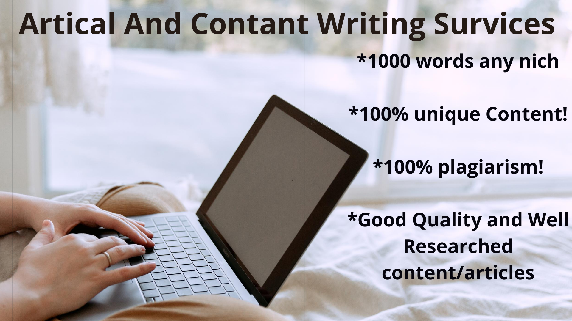 I will write 1000 words SEO article / Content on Any ...