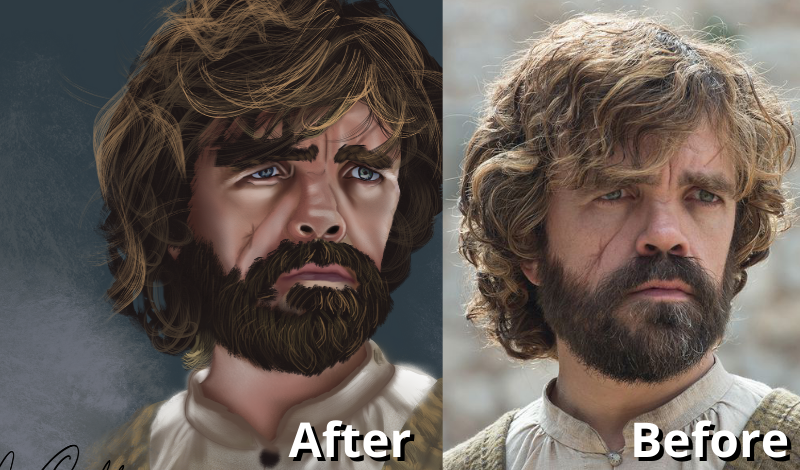 I will draw digital portraits, realistic from your p...