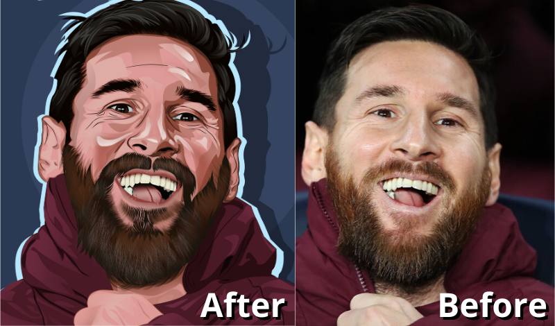 I will do perfect vector art, portrait from your pho...
