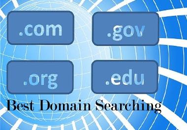 Find 5 Domain Names for Targeted Keyword