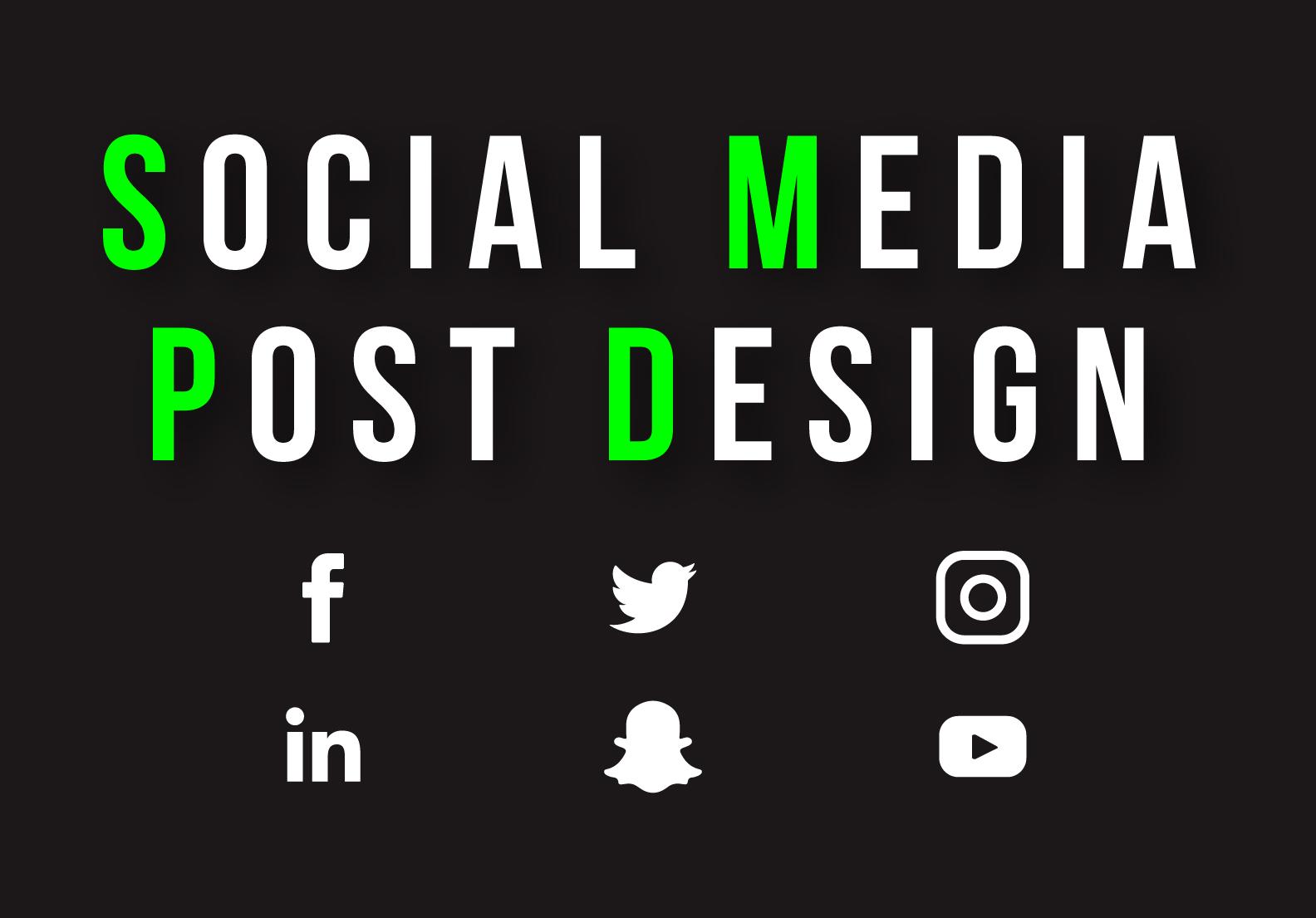 I will design an eye-catching social media or Instagr...