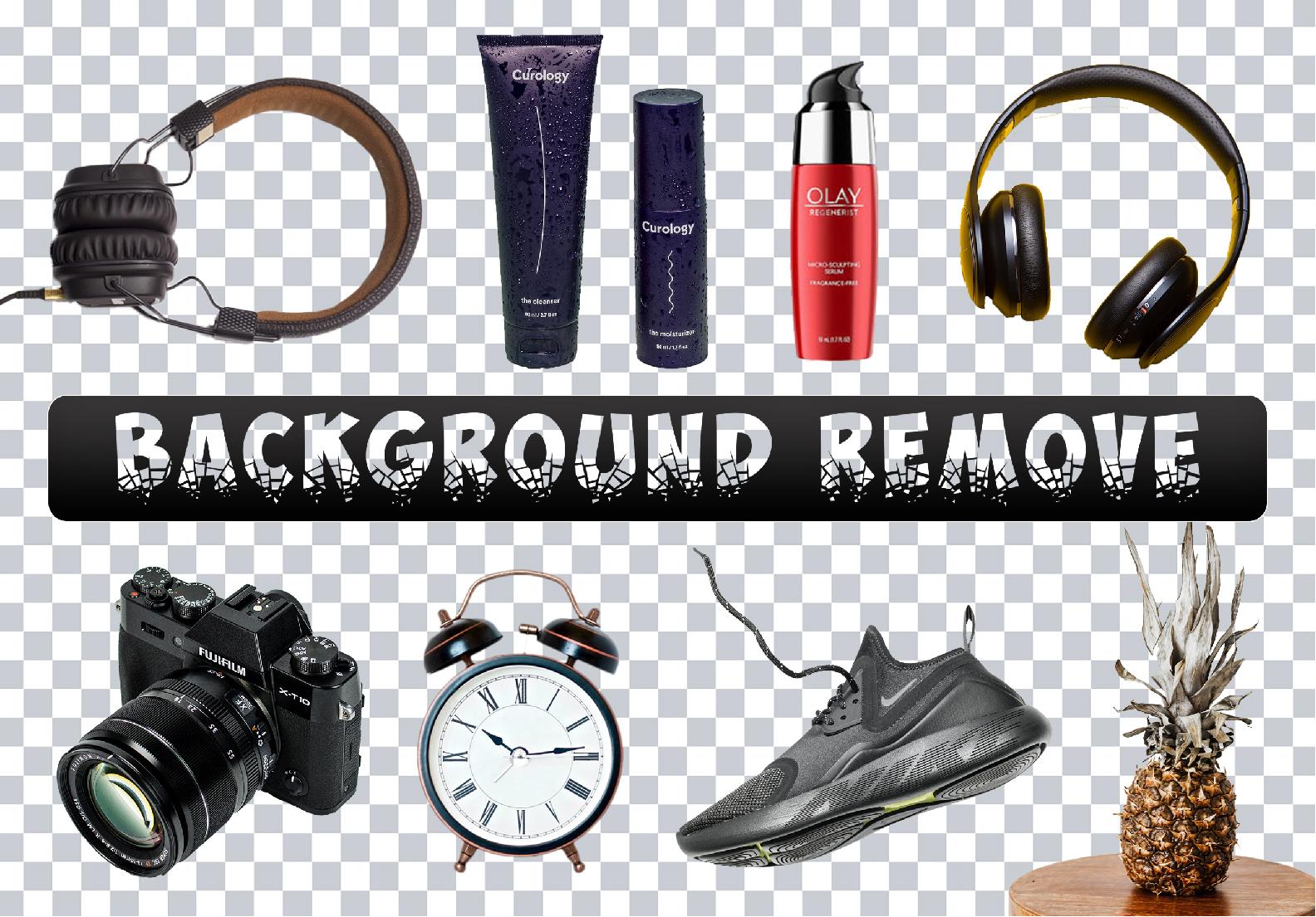 I will remove background or cut out 5 images