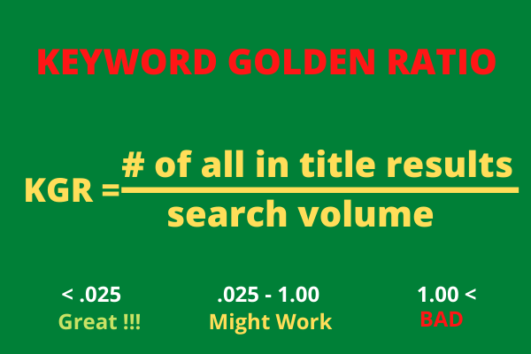 5 KGR SEO Keywords that ranks your website in Google ...