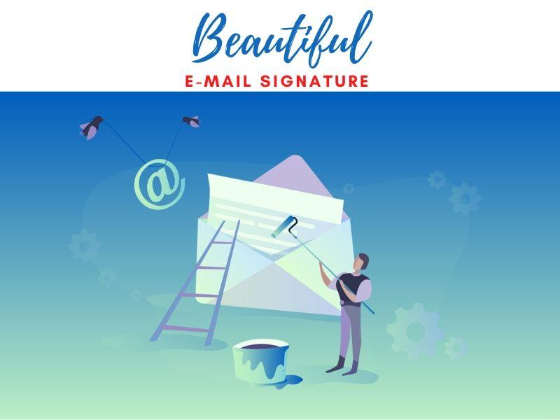I will do e-mail Signature with clickable Social Icon...