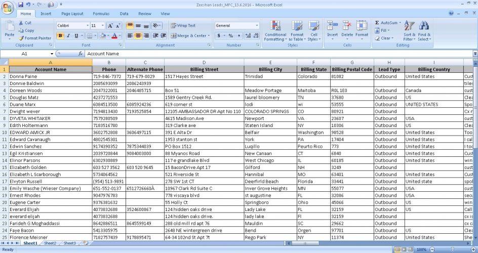 I will do B2B and B2C Lead Generation and Web Researc...