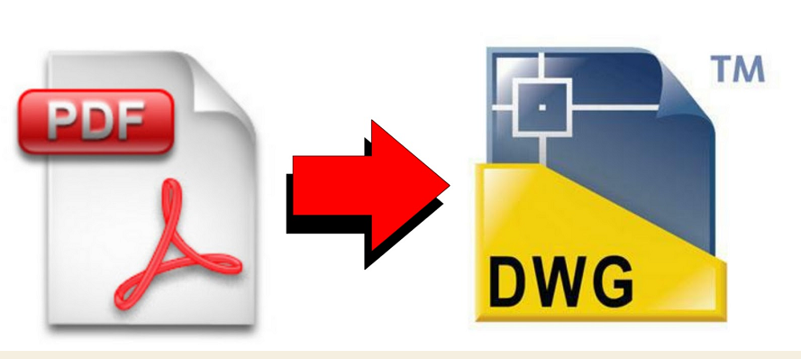 I am going to convert pdf files to workable DWG files...