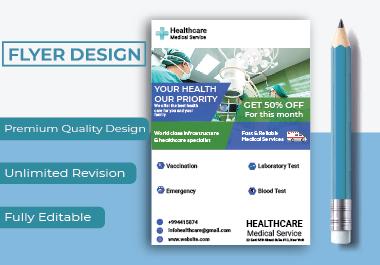 I will design corporate, event or business, flyer d...